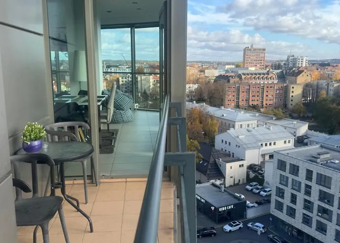 Helios Luxury In Skyscraper Apartman Vilnius