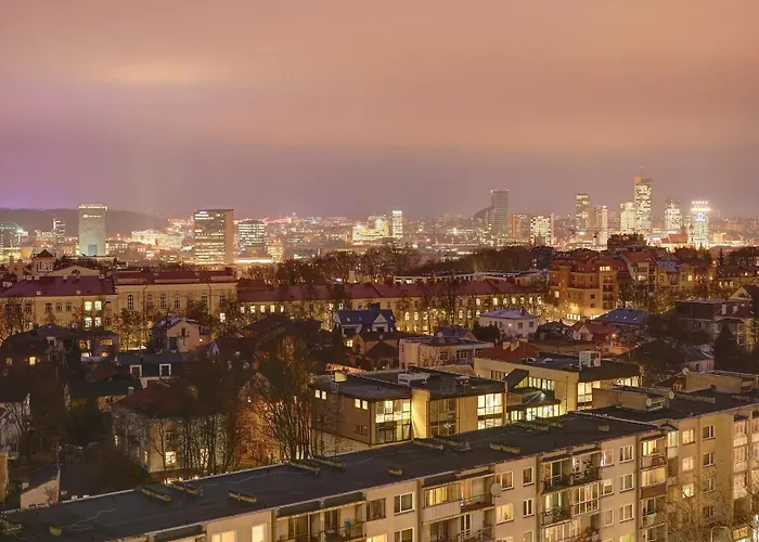 Apartman Helios Luxury In Skyscraper Vilnius